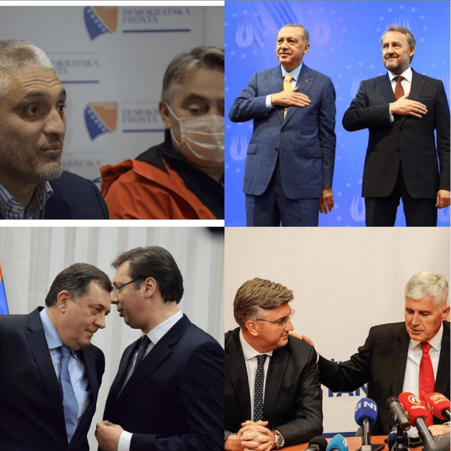 Jovanović i Komšić, Izetbegović i Erdoan, Dodik i Vučić te Čović i Plenković - Avaz