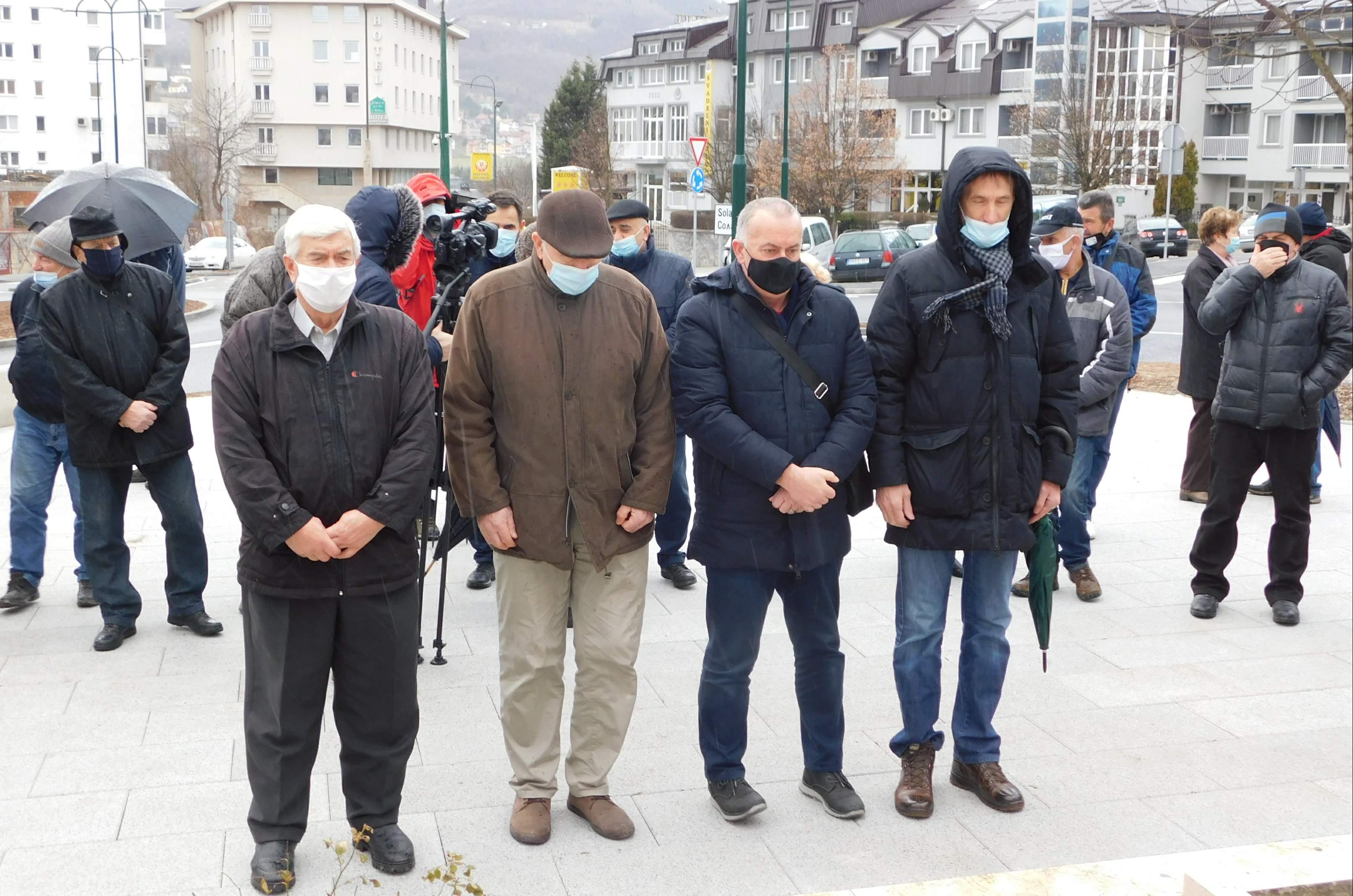 Detalj sa manifestacije u Vogošći - Avaz