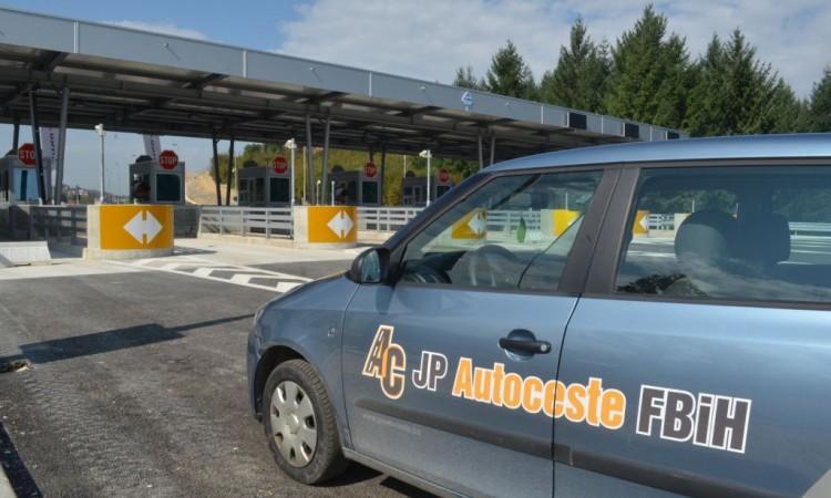 Autoceste FBiH ostvarile prihod od naplate cestarine od 36,3 miliona KM