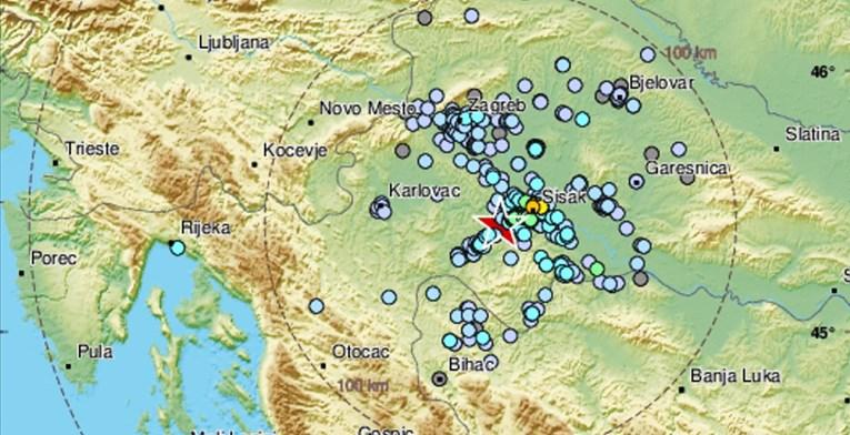 Tokom noći novi zemljotres pogodio Petrinju