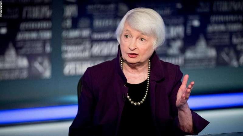 Janet Yellen is confirmed as the first female Treasury secretary in US history