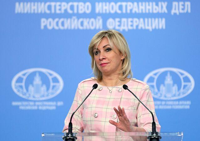 Portparol ruskog Ministarstva vanjskih poslova Marija Zaharova. - Avaz