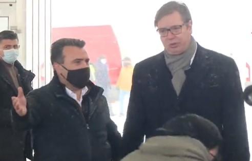 Na graničnom prijelazu Tabanovci, Zaev je dočekao Vučića - Avaz