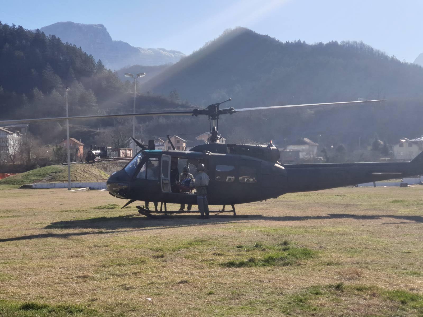 Transport izvršen helikopterom OSBiH - Avaz