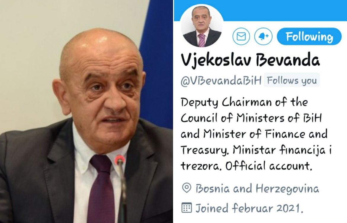 The Ministry informed the competent institutions today about the fake Twitter account - Avaz