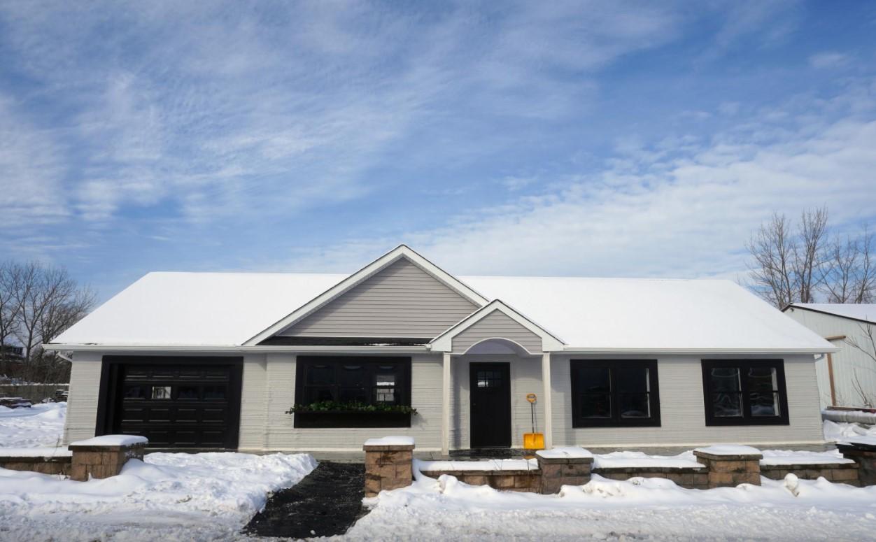 Printed in days, a house: New York firm takes 3D printing to the next level