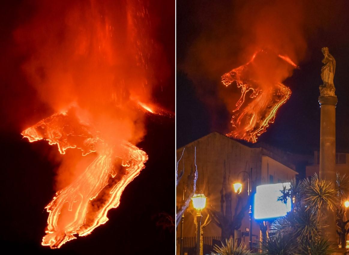 Etna priredila spektakl kakav se ne pamti decenijama