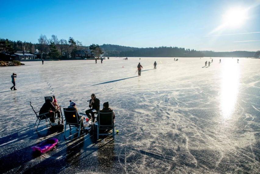 Four die in Sweden after falling through ice on lake