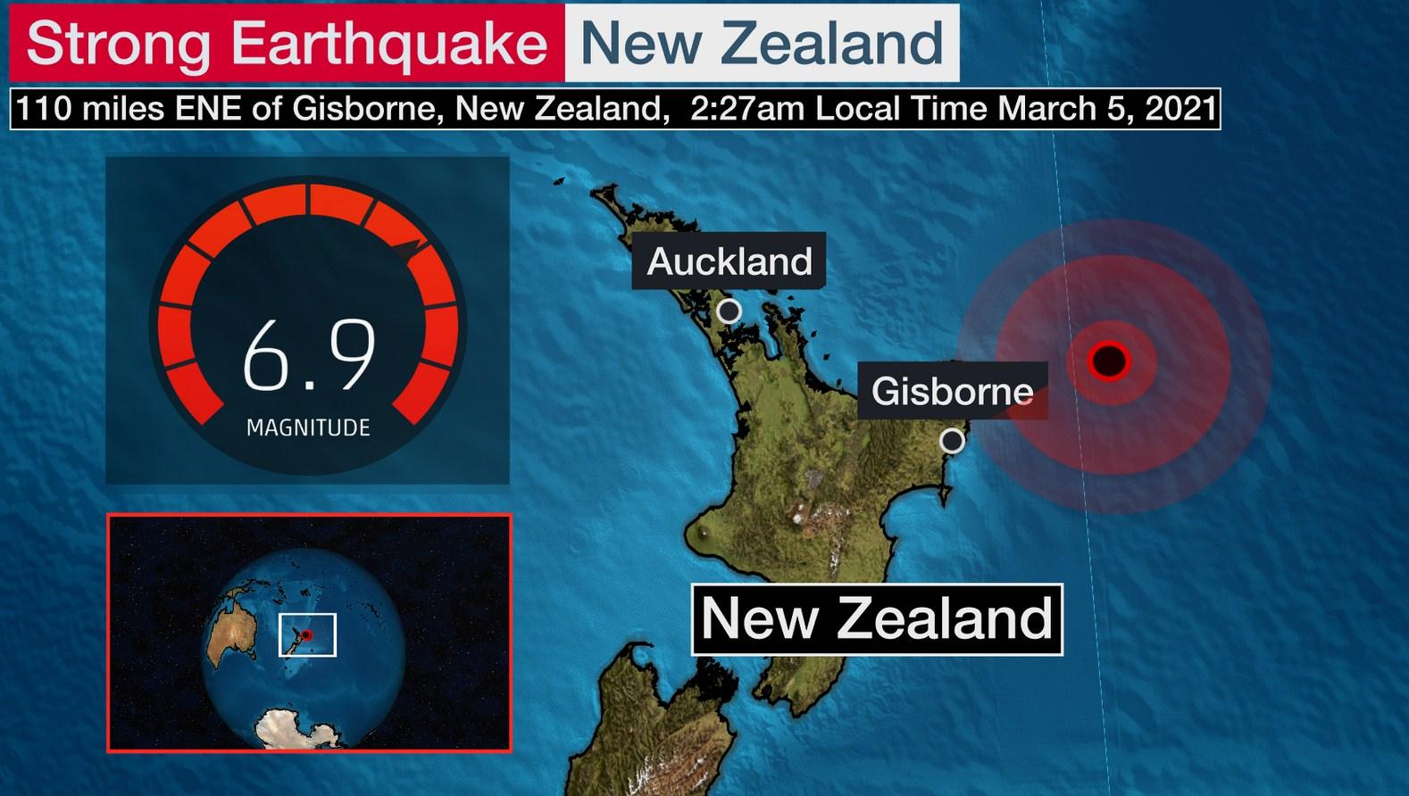 Snažan zemljotres pogodio Novi Zeland