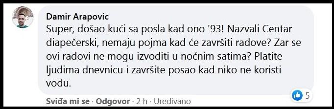 Jedan od komentara - Avaz