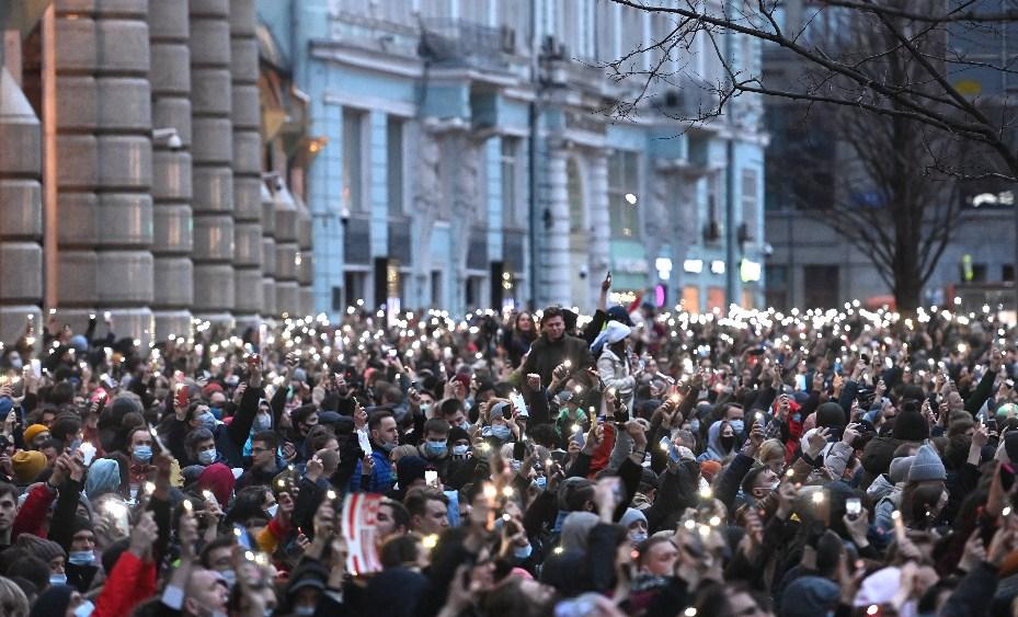 Masovni protesti u Moskvi zbog Alekseja Navaljnog