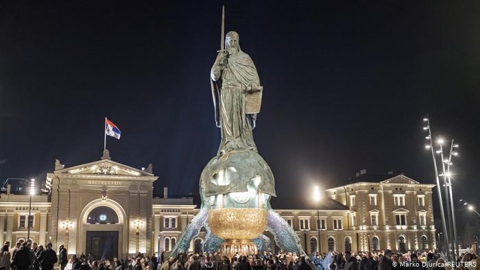 Spomenik Stefanu Nemanji u Beogradu - Avaz