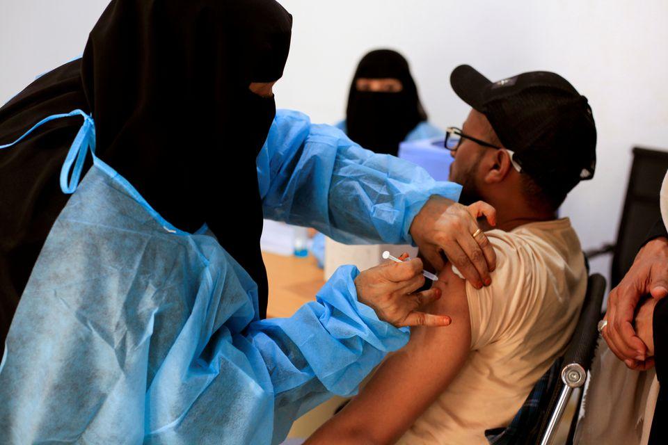 War and doubts slow COVID-19 vaccination in disputed Yemen city