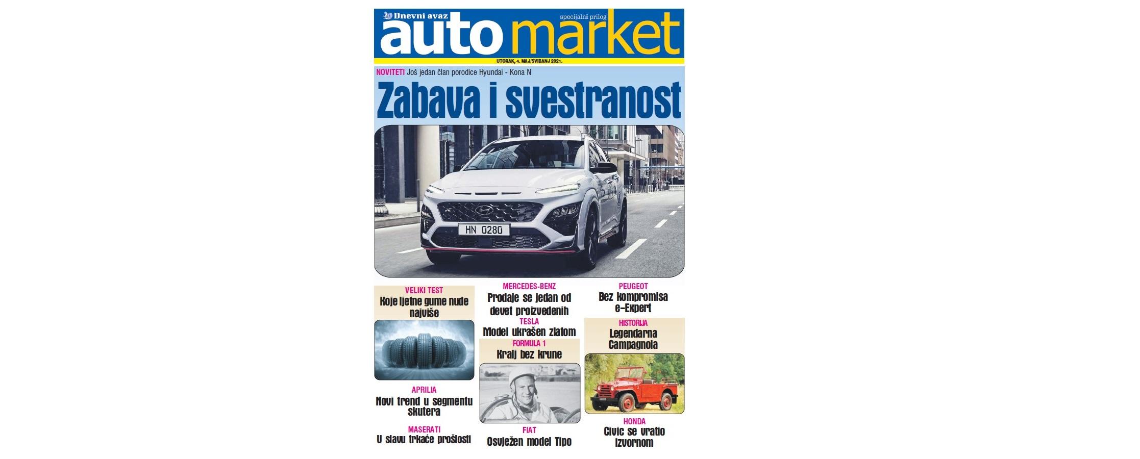 Naslovnica "Automarketa" - Avaz