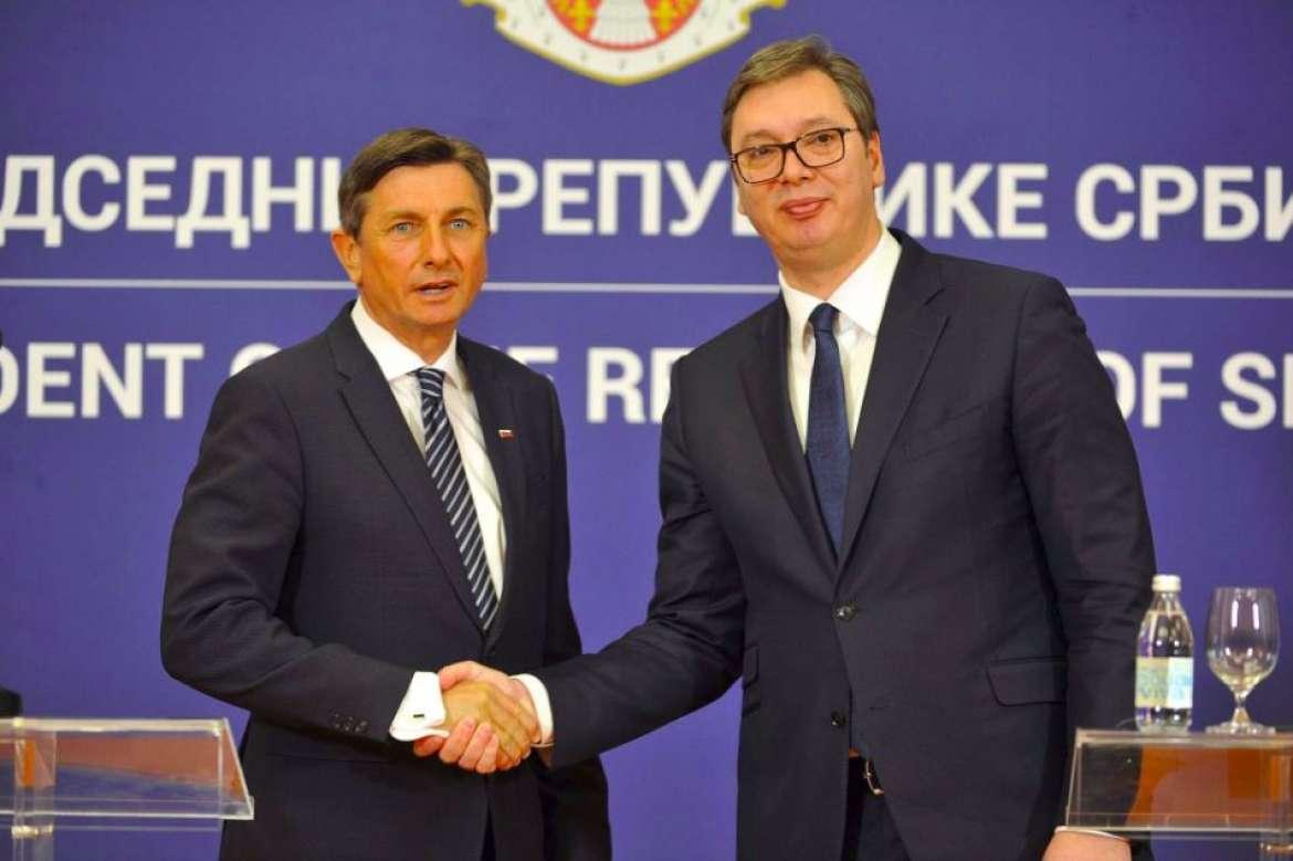 Vučić u petak sa Borutom Pahorom