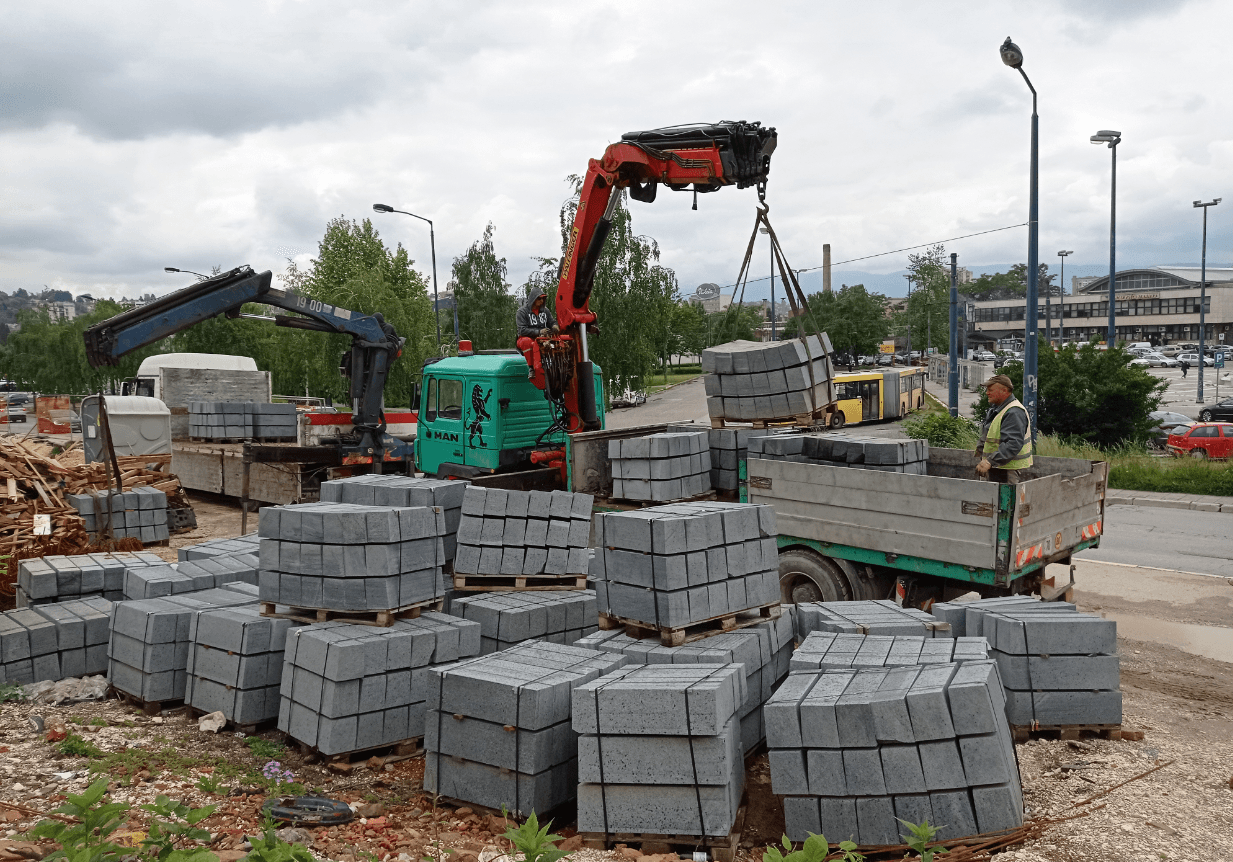 Prva transverzala: S gradilišta odvezen građevinski materijal - Avaz