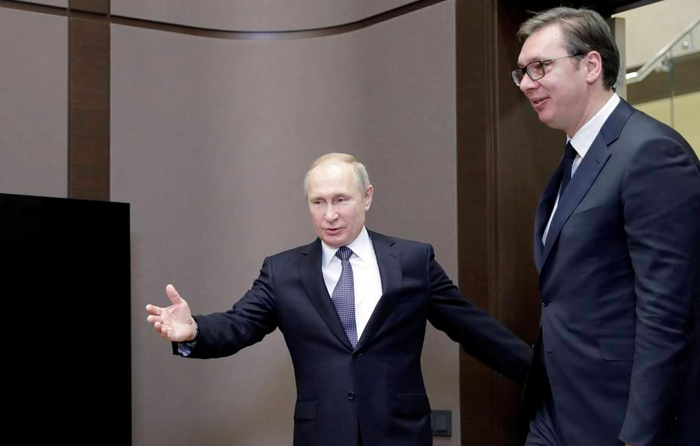 Vladimir Putin i Aleksandar Vučić - Avaz