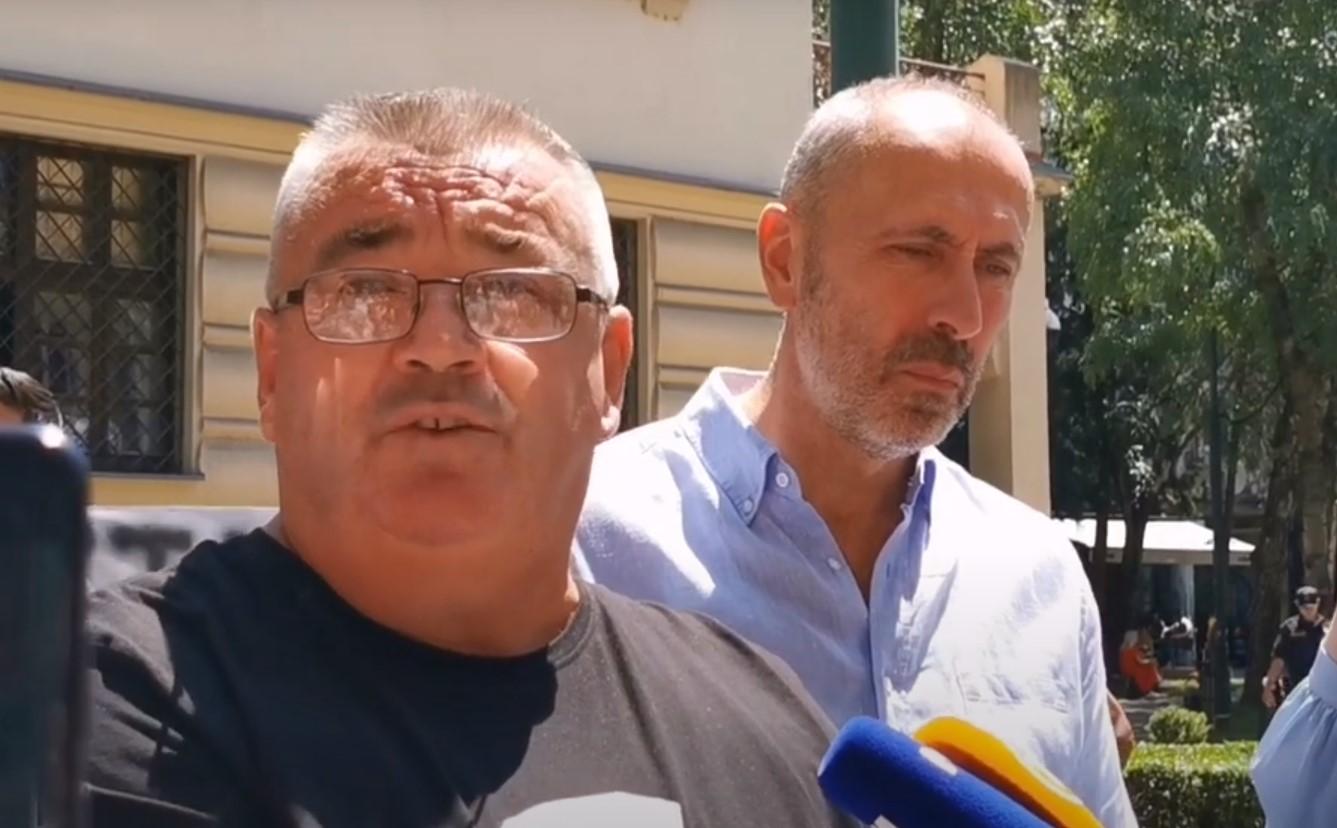 Muriz Memić i Ifet Feraget ispred Kantonalnog Tužilaštva - Avaz