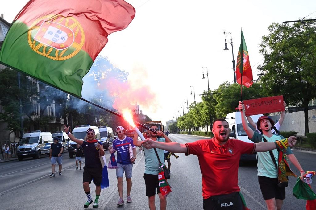 Navijači Portugala i Francuske - Avaz