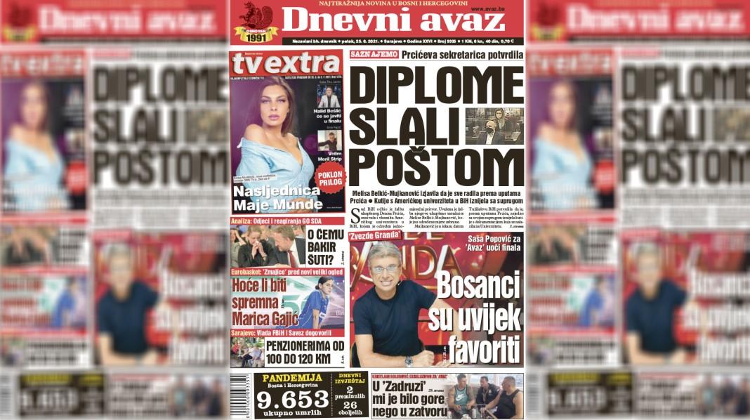 Diplome slali poštom