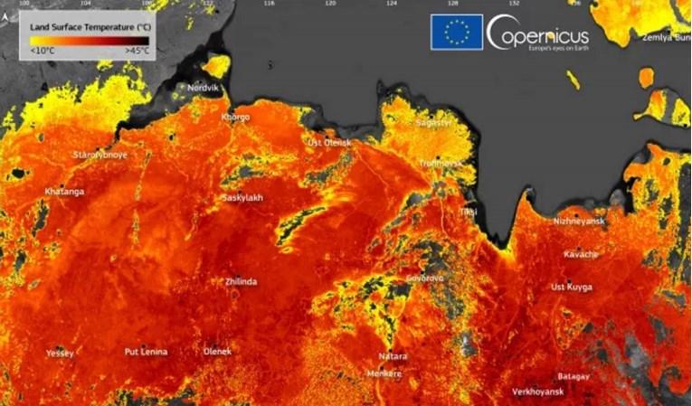 U Sibiru izmjereno skoro 48 stepeni Celzijusa