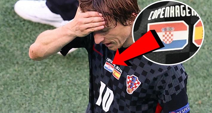 Modrić na utakmici sa Španijom - Avaz