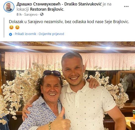 Objava Stanivukovića na Facebooku - Avaz