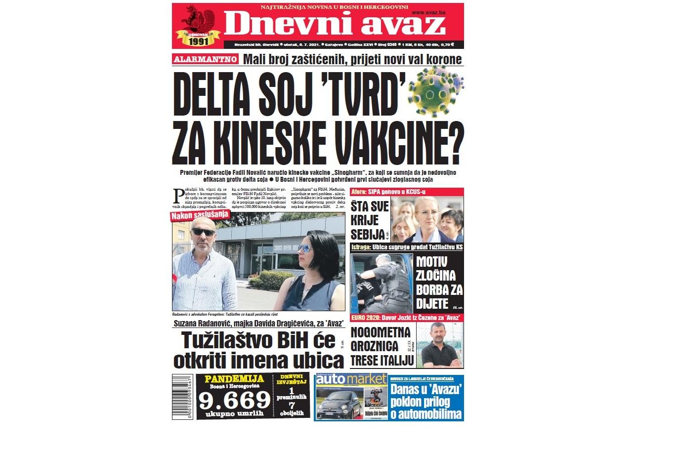 Delta soj "tvrd" za kineske vakcine?