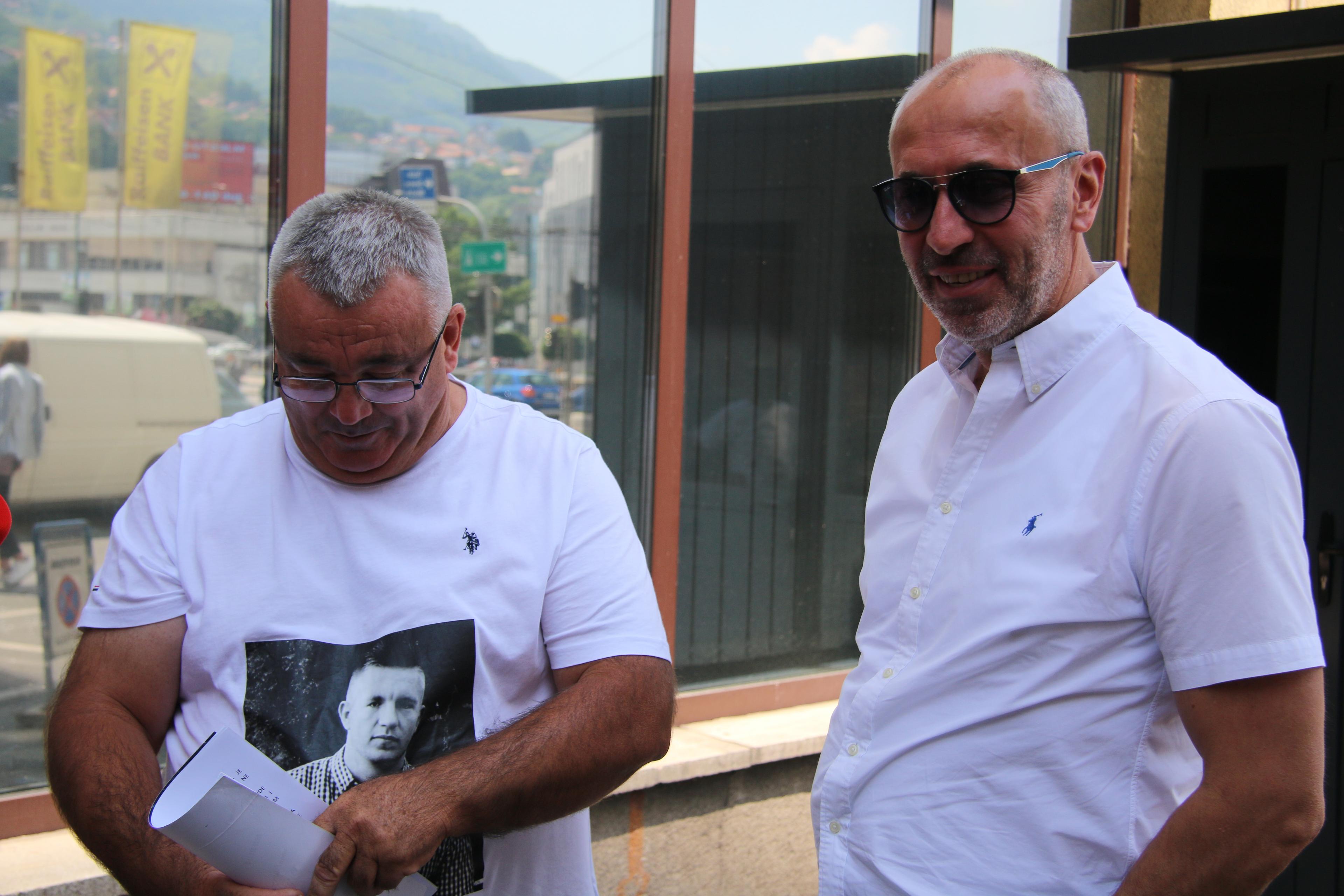 Memić and Feraget after the hearing: The prosecutor offered a bet, he's a legal fool