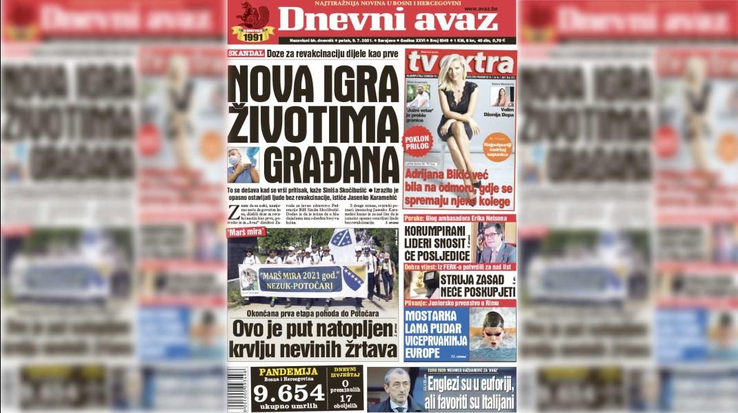 Nova igra životima građana