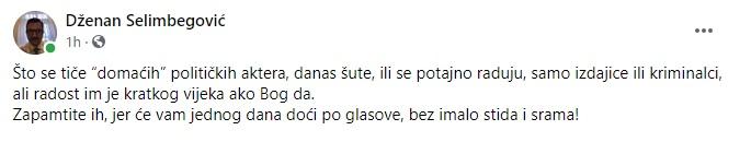 Status Selimbegovića - Avaz