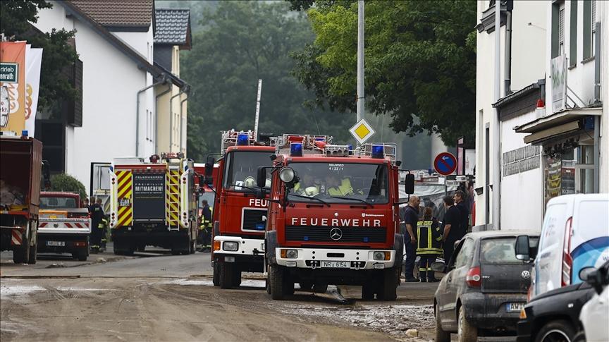 A view of devastated area after a severe rainstorm and flash floods hit western states of Rhineland-Palatinate and North Rhine-Westphalia, on July 16, 2021, in Ahrweiler and Sinzig districts of Rhineland-Palatinate, Germany - Avaz