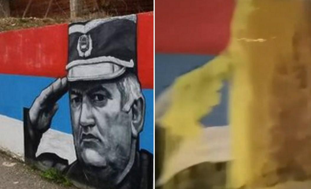 Išaran mural u Foči - Avaz