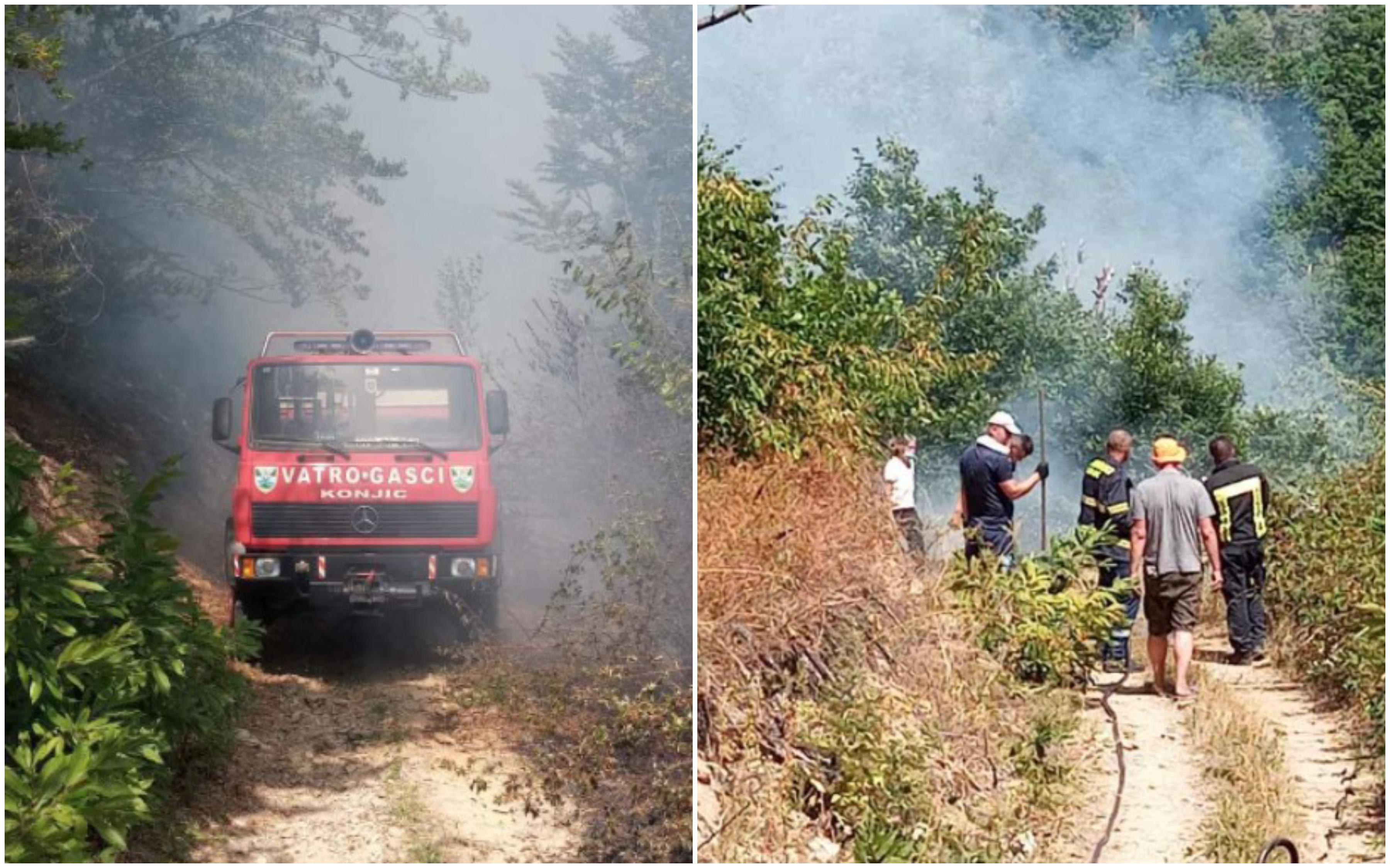 Vatra se širi prema naseljenim mjestima - Avaz