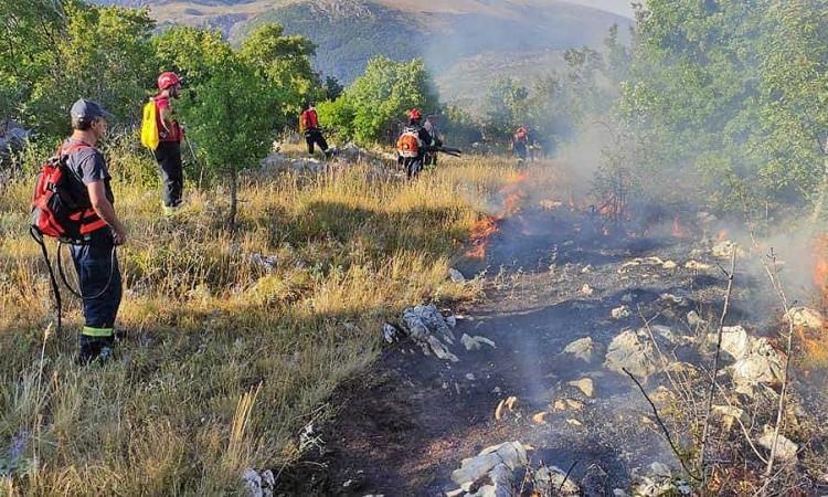 Stanje na požarištima u općini Tomislavgrad jučer je bilo stabilno - Avaz