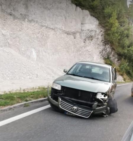 Velike gužve na ulazu u Konjic zbog nesreće