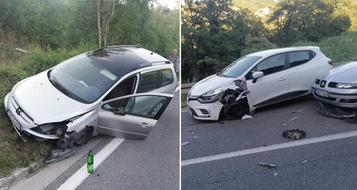 Nesreća u Rajlovcu: Vozilo završilo u kanalu, povrijeđena jedna osoba