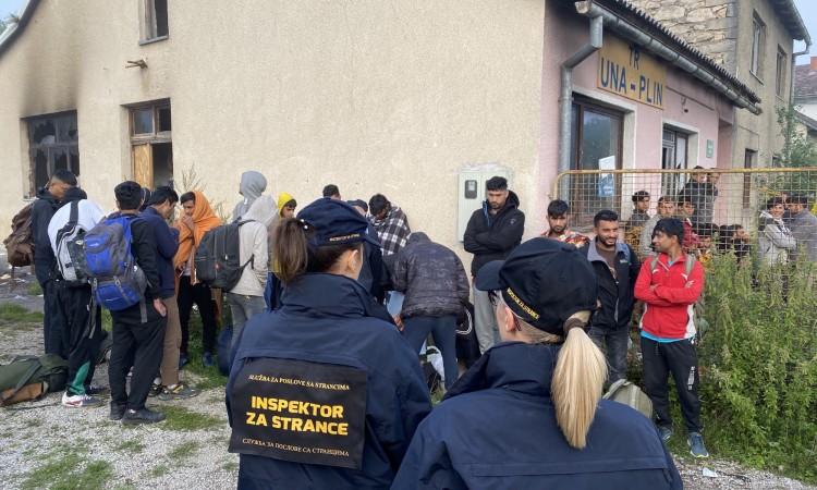 The Service for Foreigners' Affairs relocated the mentioned migrants to the temporary reception center Lipa, where they were provided with medical assistance and their identification and registration, as well as accommodation, food and other non-food items - Avaz