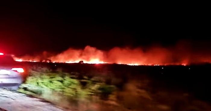 Veliki požar kod Zadra, ugrožene kuće