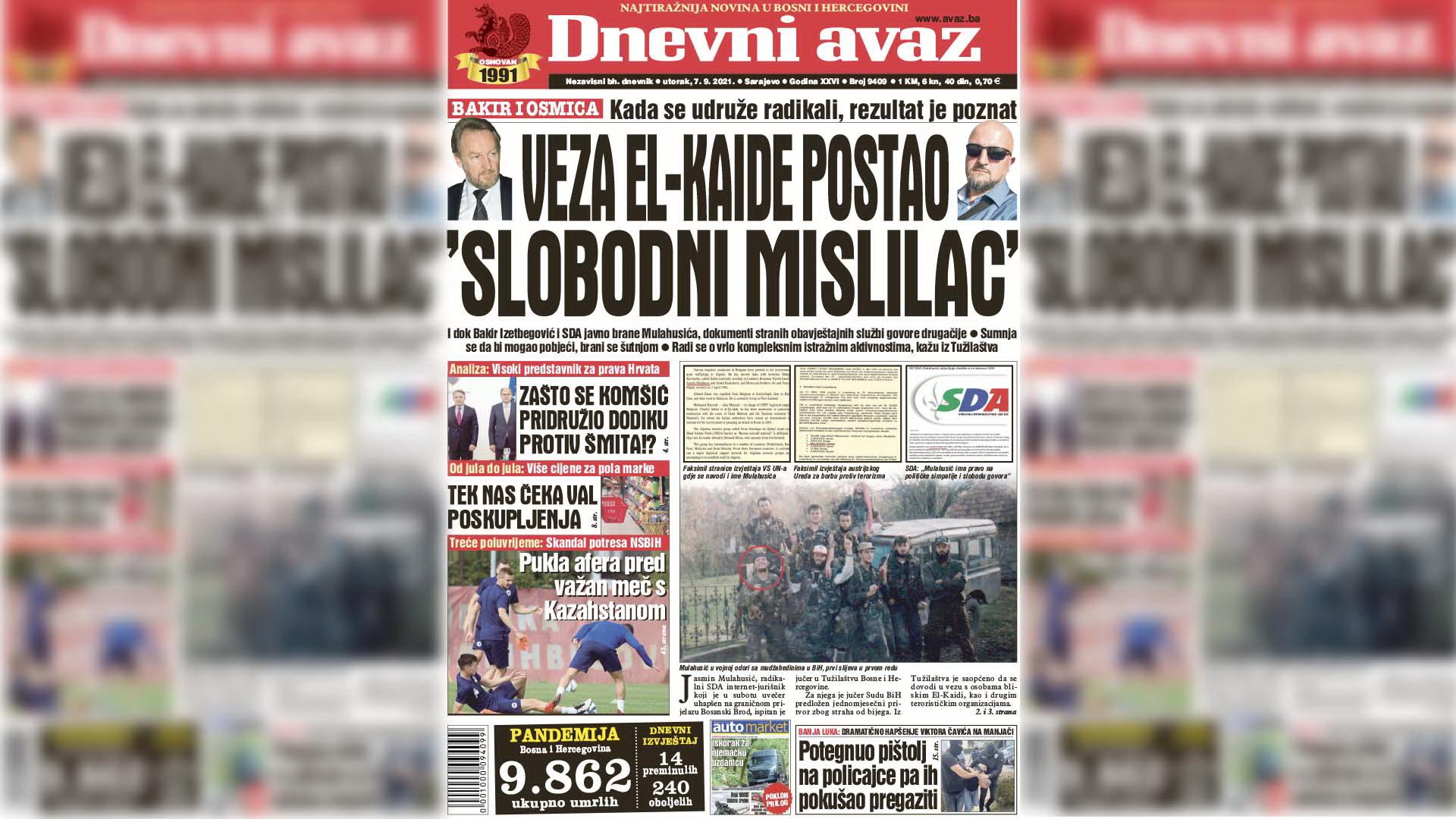 Veza El-Kaide postao "Slobodni mislilac"