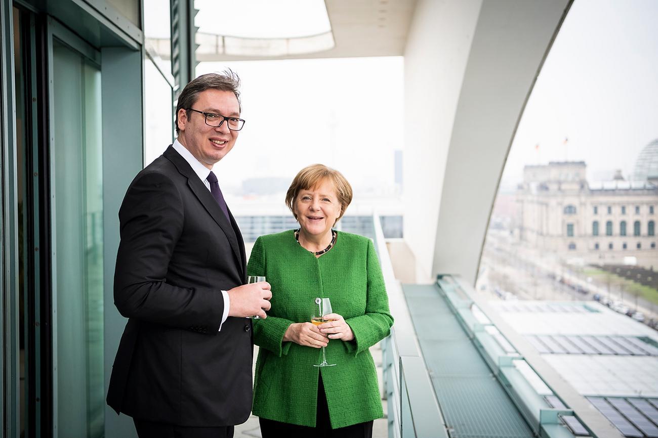 Kakve su se delicije našle za trpezom Merkel i Vučića u Beogradu