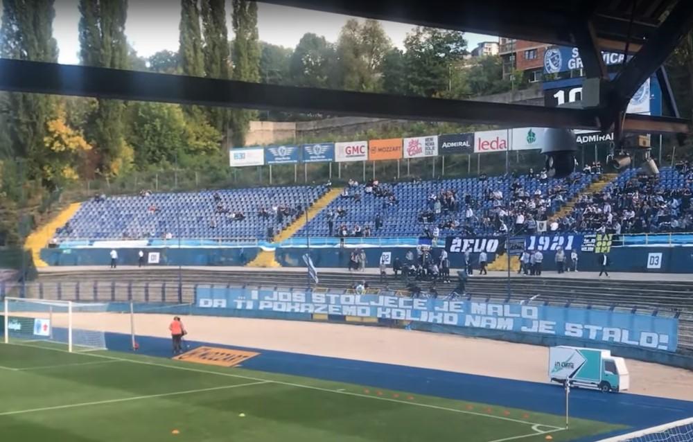 Stadion Grbavica se puni - Avaz