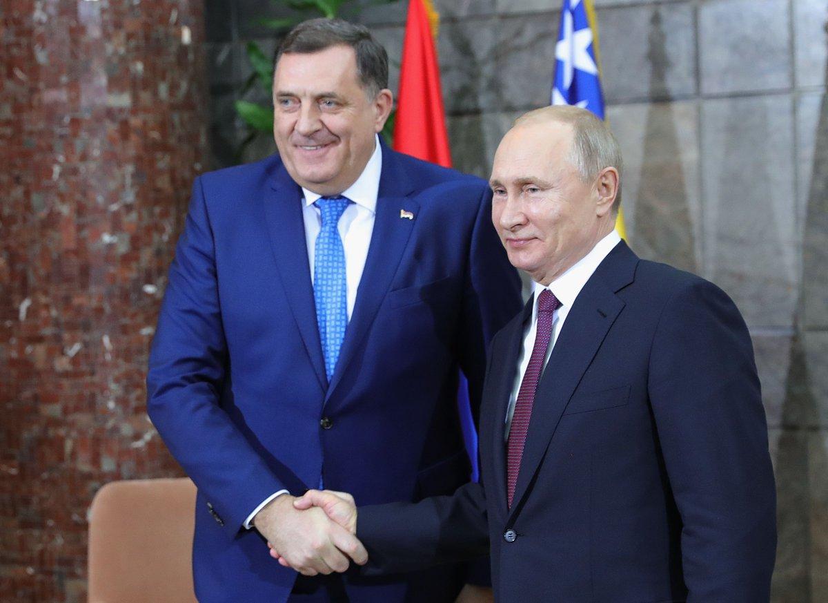 Dodik and Putin: A plan to push America and the EU out of the Western Balkans - Avaz