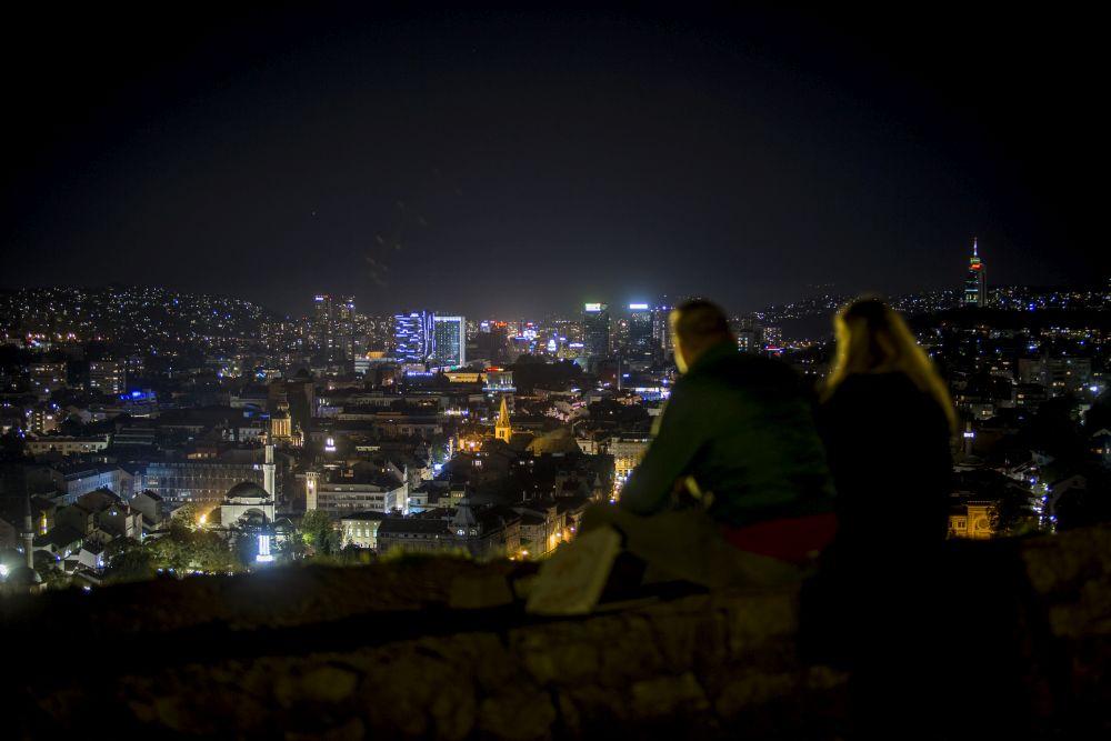 Pogled s Bijele tabije na Sarajevo - Avaz