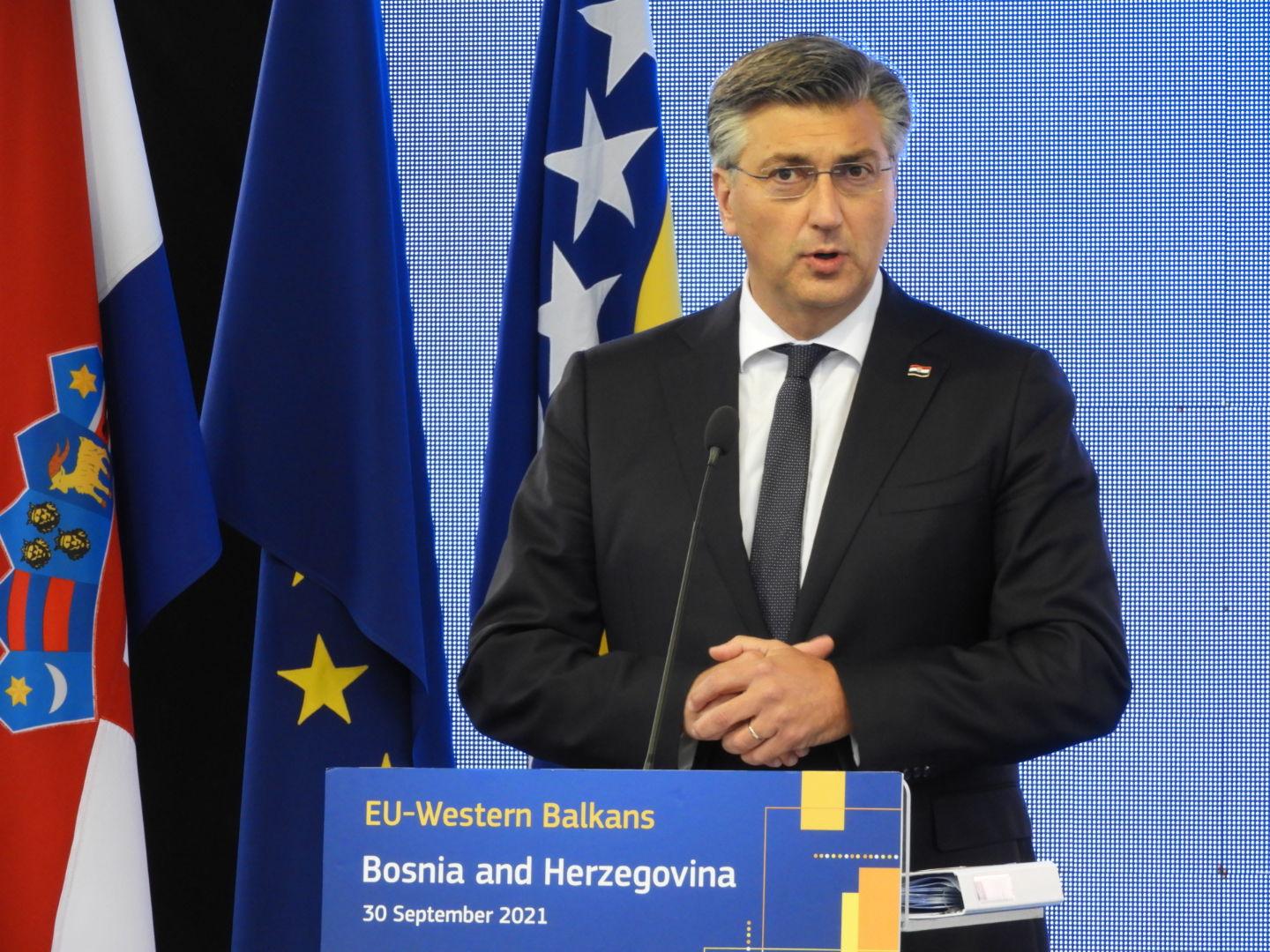 Andrej Plenković: Želimo ovu priliku iskoristiti za jačanje odnosa sa BiH