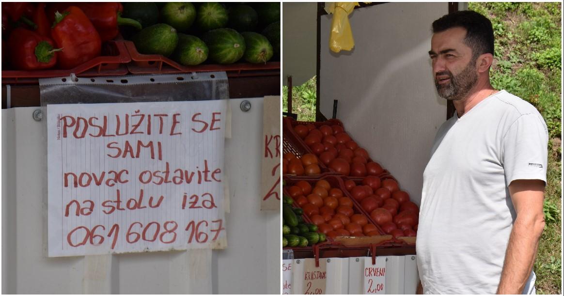 Ovo je zemlja poštenih ljudi: Na tezgi bez trgovca kupci sami vagaju i plate