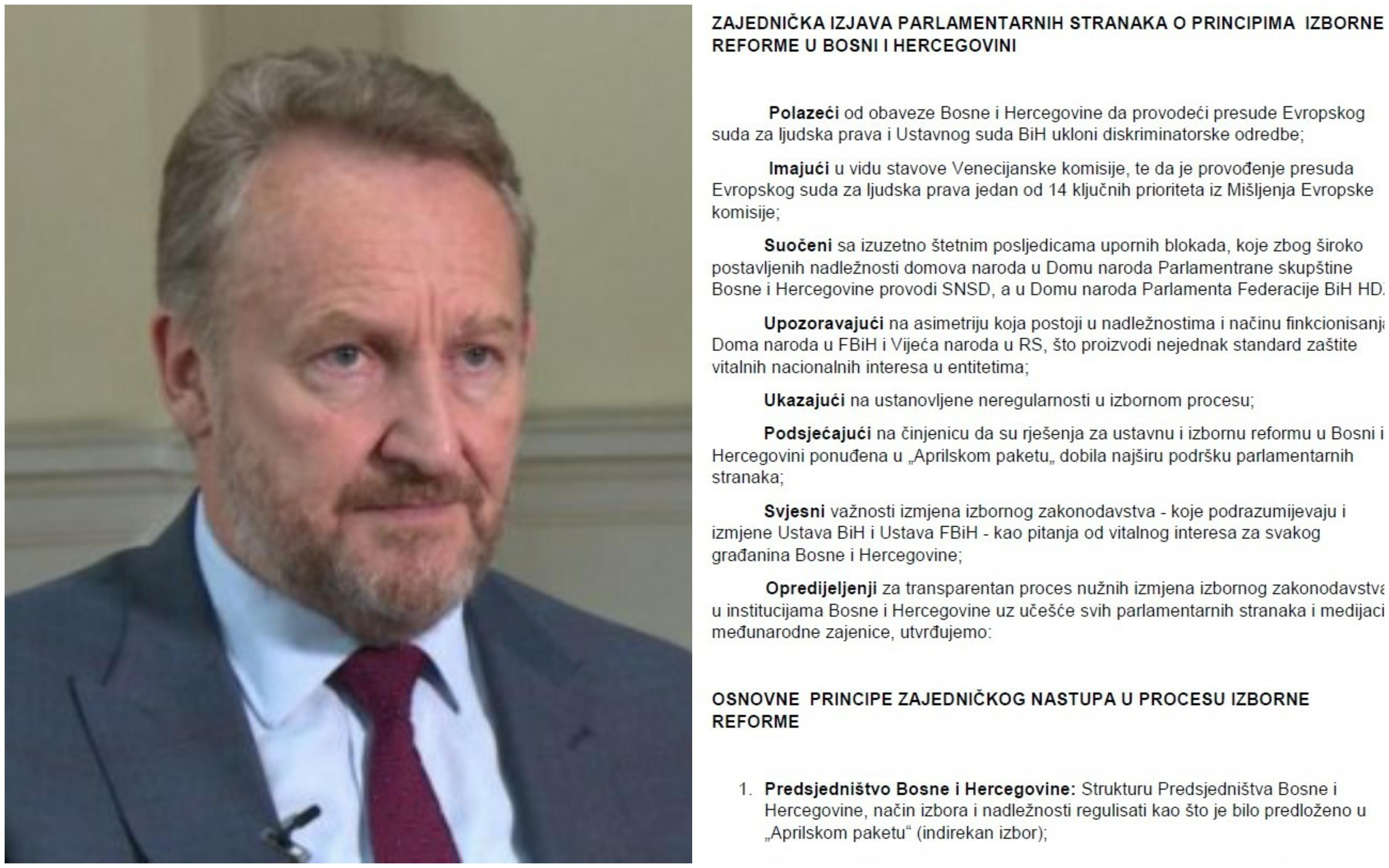 Izetbegović poslao prijedlog zajedničke izjave liderima probosanskih parlamentarnih stranaka