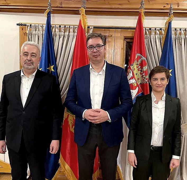 Krivokapić, Vučić i Brnabić - Avaz