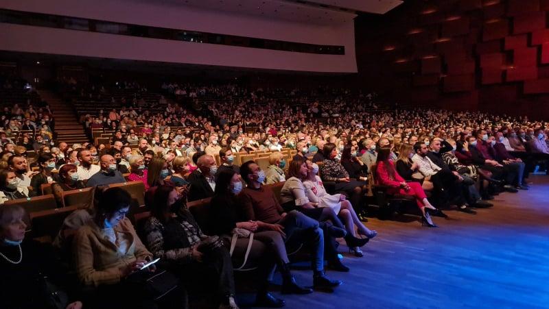 Dvorana je bila ispunjena gotovo do posljednjeg mjesta - Avaz