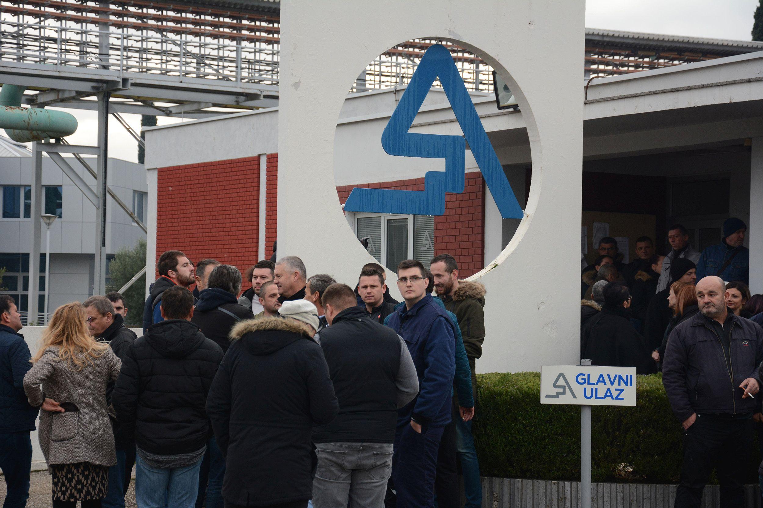 S jednog od ranijih radničkih protesta - Avaz